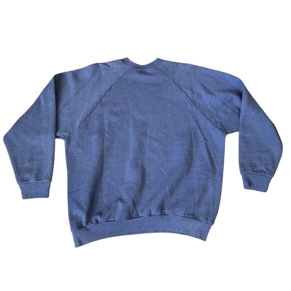 VTG Fruit Of The Loom Casualwear Crewneck Made In USA Size L Blue - Picture 7 of 7